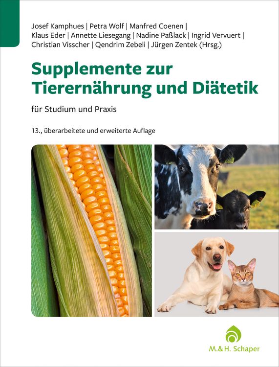 Produktbild: Supplemente zur Tierern&auml;hrung f&uuml;r Studium und Praxis