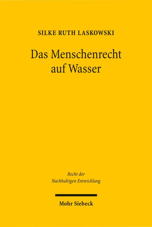 Produktbild: Das Menschenrecht auf Wasser
