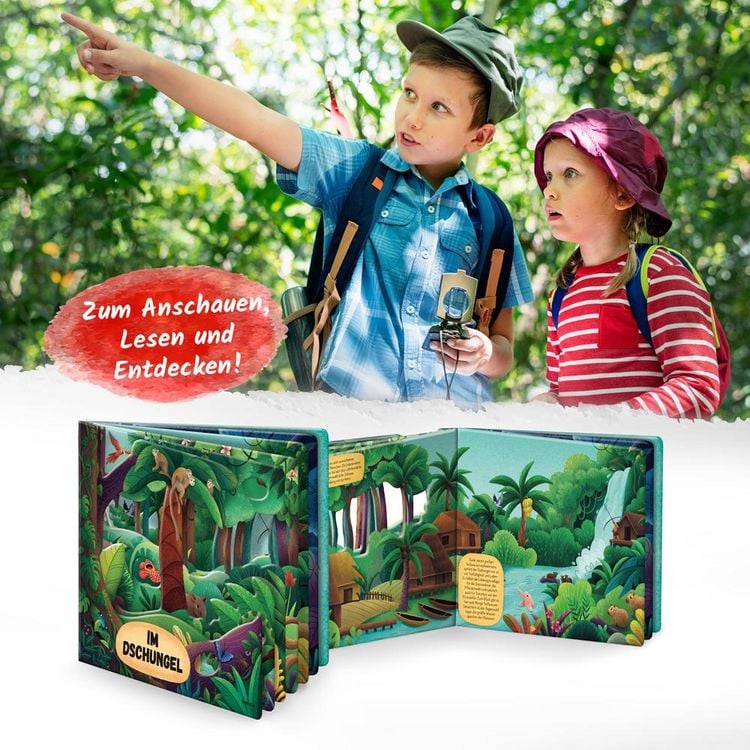 Produktbild: Tr&ouml;tsch Fensterbuch Im Dschungel