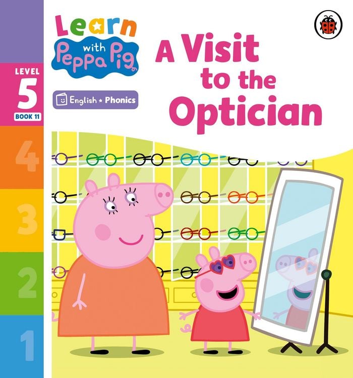 Produktbild: Learn with Peppa Phonics Level 5 Book 11 - A Visit to the Optician (Phonics Reader)