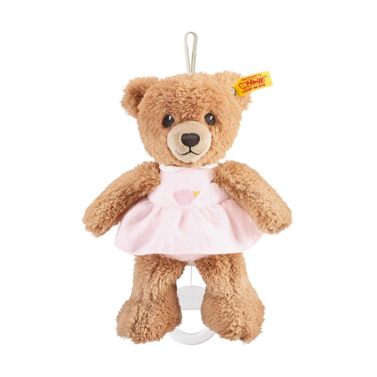 Produktbild: Steiff 239540 - Schlaf-gut-B&auml;r Spieluhr, rosa, 20 cm