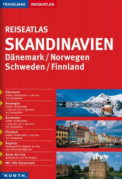 Produktbild: Reiseatlas Skandinavien