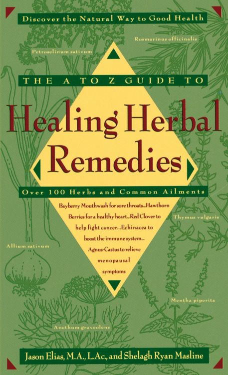 Produktbild: The A-Z Guide to Healing Herbal Remedies