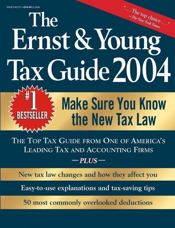 Produktbild: The Ernst & Young Tax Guide 2004