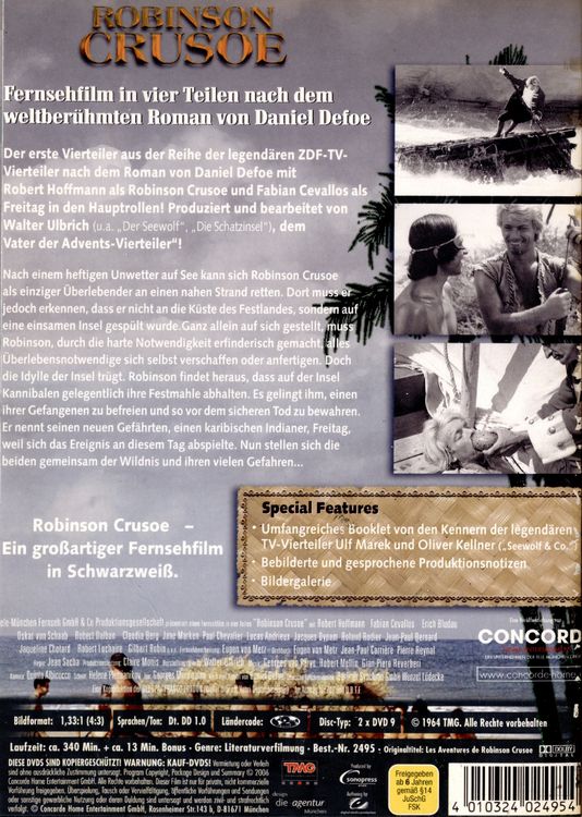 Produktbild: Robinson Crusoe [2 DVDs]