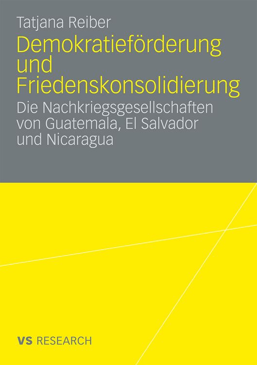 Produktbild: Demokratief&ouml;rderung und Friedenskonsolidierung