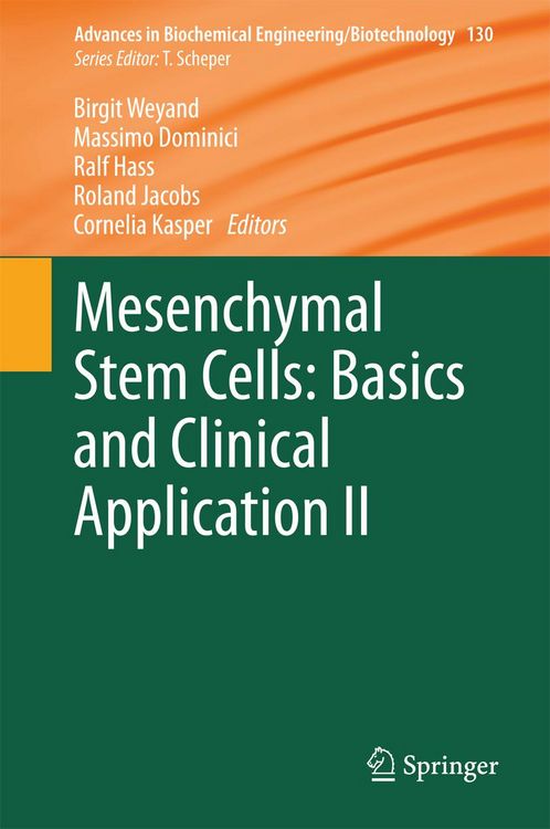 Produktbild: Mesenchymal Stem Cells - Basics and Clinical Application II