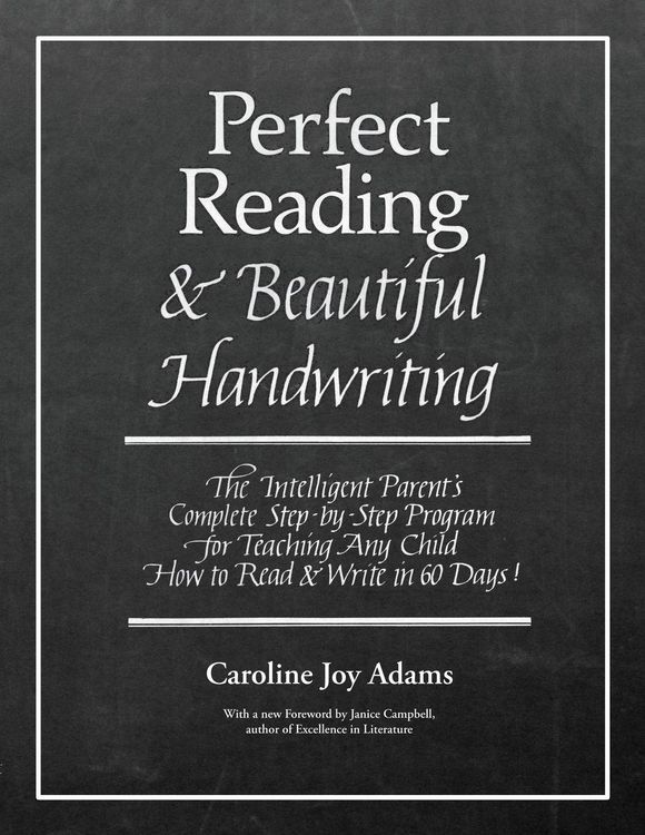 Produktbild: Perfect Reading, Beautiful Handwriting