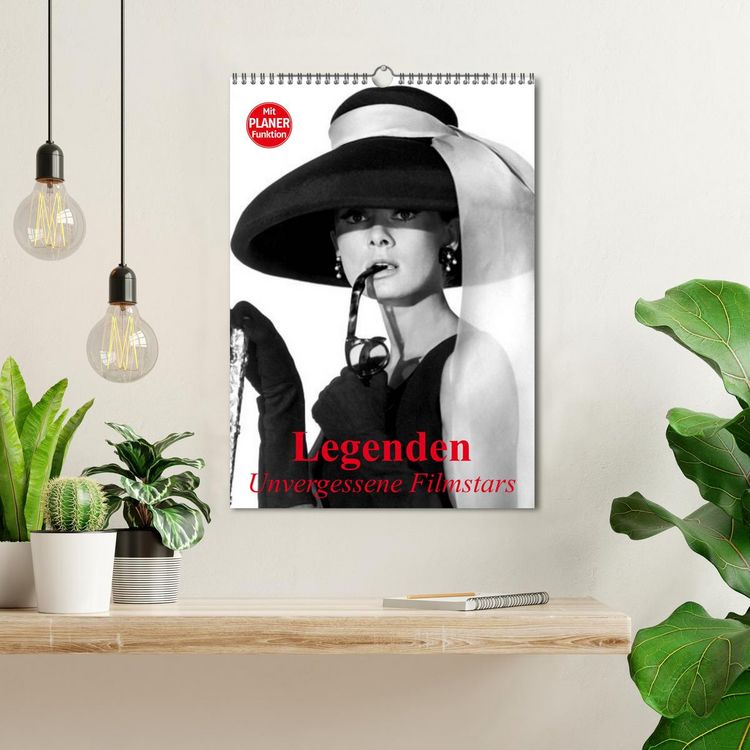 Produktbild: Legenden - Unvergessene Filmstars (Wandkalender 2026 DIN A3 hoch), CALVENDO Monatskalender