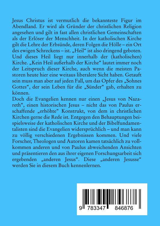 Produktbild: Der andere Jesus
