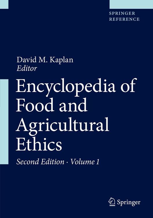 Produktbild: Encyclopedia of Food and Agricultural Ethics