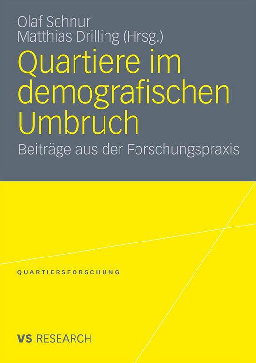 Produktbild: Quartiere im demografischen Umbruch
