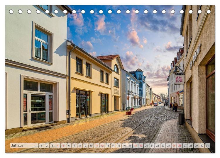 Produktbild: Bad Doberan Impressionen (Tischkalender 2026 DIN A5 quer), CALVENDO Monatskalender