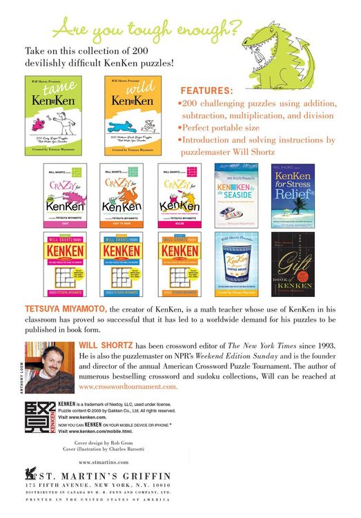 Produktbild: Will Shortz Presents Ferocious KenKen