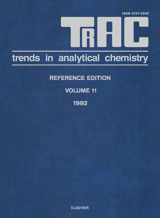 Produktbild: TRAC: Trends in Analytical Chemistry