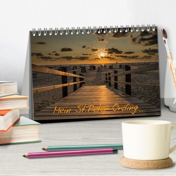 Produktbild: Mein St.Peter-Ording (Tischkalender 2026 DIN A5 quer), CALVENDO Monatskalender