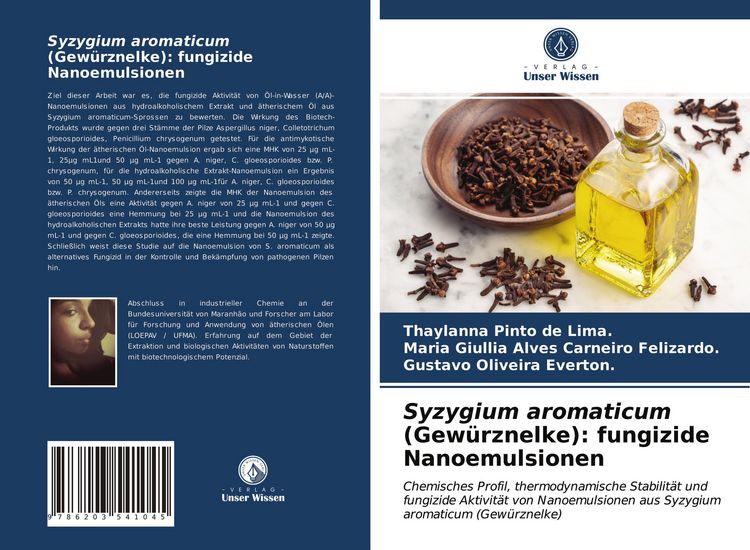 Produktbild: Syzygium aromaticum (Gew&uuml;rznelke): fungizide Nanoemulsionen