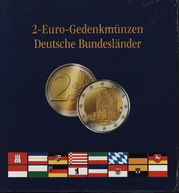 Produktbild: Presso M&uuml;nzalbum f&uuml;r 2 Euro M&uuml;nzen "Deutsche Bundesl&auml;nder"