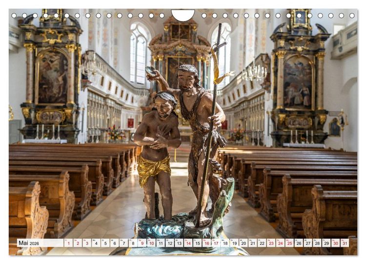 Produktbild: Landkreis Dillingen Donau (Wandkalender 2026 DIN A4 quer), CALVENDO Monatskalender