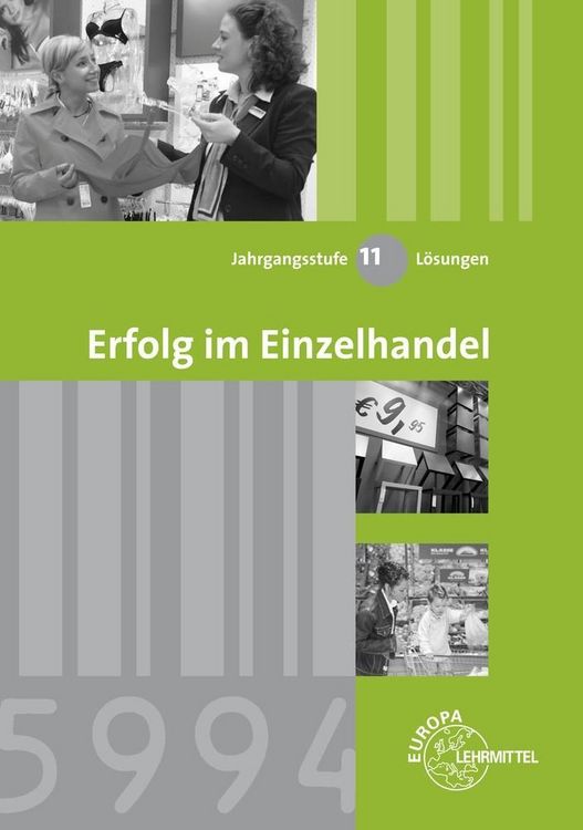 Produktbild: Beck, J: L&ouml;sungen zu 99433/Einzelhandel Jahrg. 11