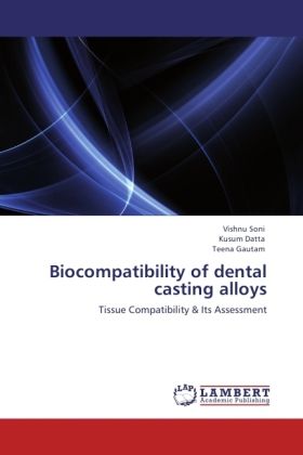 Produktbild: Soni, V: Biocompatibility of dental casting alloys