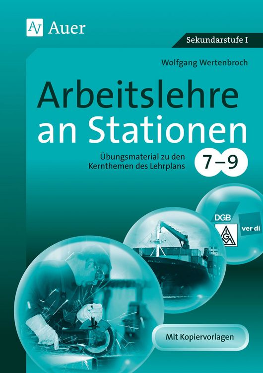 Produktbild: Arbeitslehre an Stationen 7-9