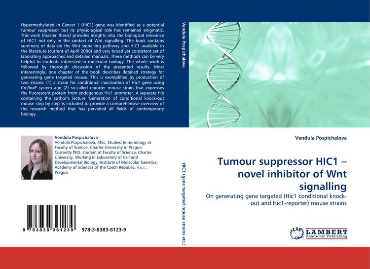 Produktbild: Tumour suppressor HIC1 - novel inhibitor of Wnt signalling