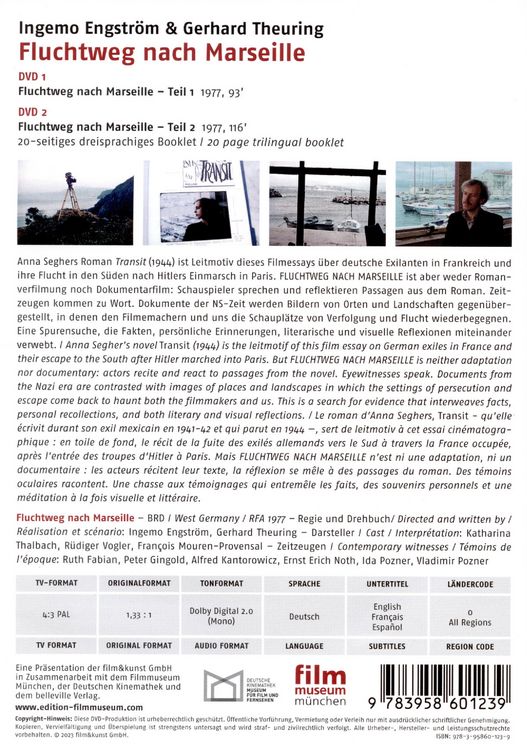 Produktbild: Fluchtweg nach Marseille [2 DVDs]
