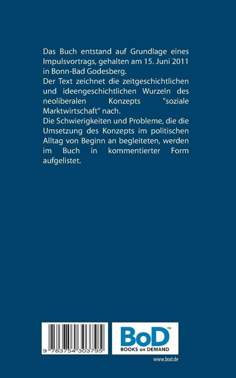 Produktbild: Soziale Marktwirtschaft - das gescheiterte deutsche neoliberale Projekt?