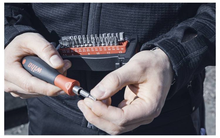 Produktbild: Wiha Bit- und Steckschl&uuml;ssel-Set 1/4\" 46960