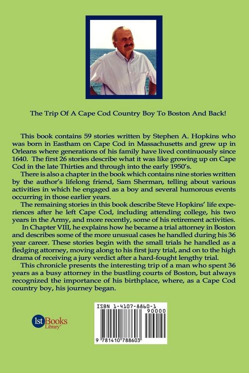 Produktbild: Memoirs of a Cape Codder