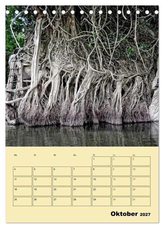 Produktbild: S&uuml;dthailand (Tischkalender 2027 DIN A5 hoch), CALVENDO Monatskalender