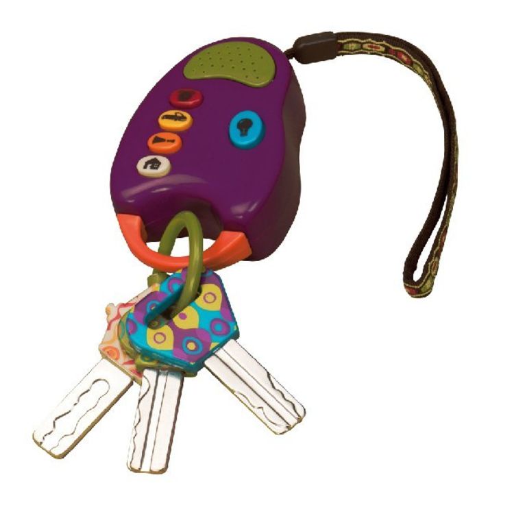 Battat FunKeys Plum Spielzeugschlussel