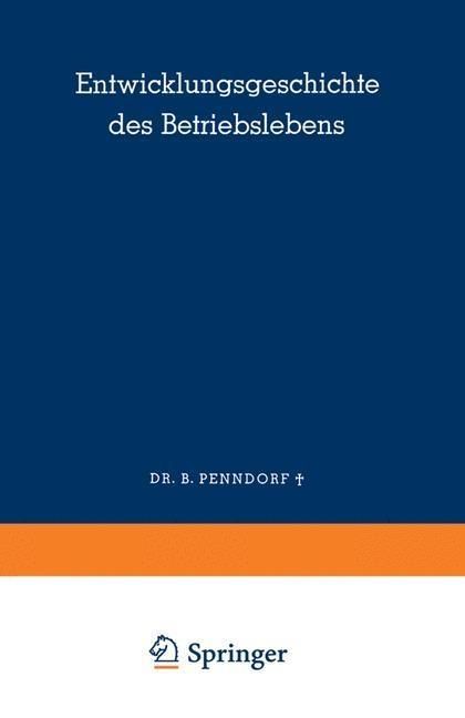 Produktbild: Entwicklungsgeschichte des Betriebslebens