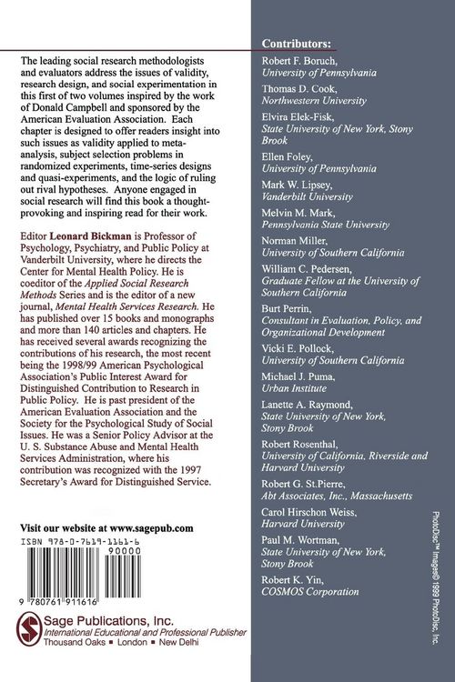 Produktbild: Validity and Social Experimentation