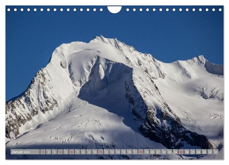 Produktbild: Die Zillertaler Alpen (Wandkalender 2026 DIN A4 quer), CALVENDO Monatskalender