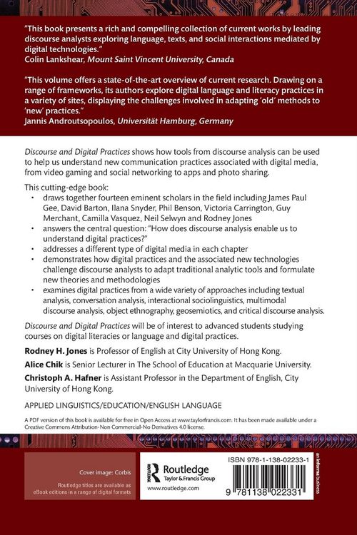 Produktbild: Discourse and Digital Practices