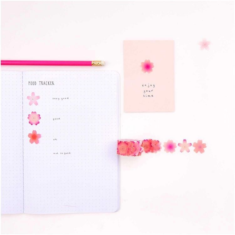 Produktbild: Washi Sticker Sakura Sakura, Kirschbl&uuml;ten MIX