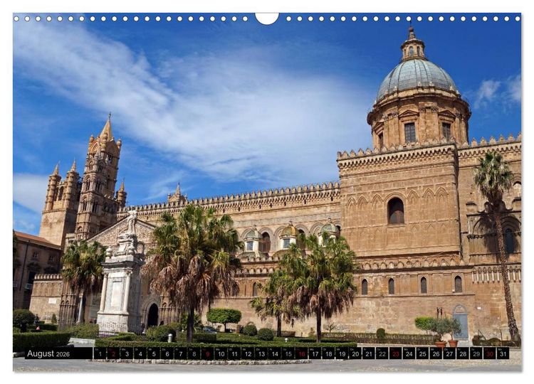 Produktbild: Palermo - Impressionen (Wandkalender 2026 DIN A3 quer), CALVENDO Monatskalender