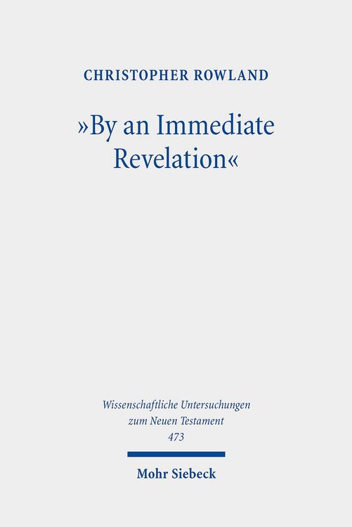 Produktbild: 'By an Immediate Revelation'
