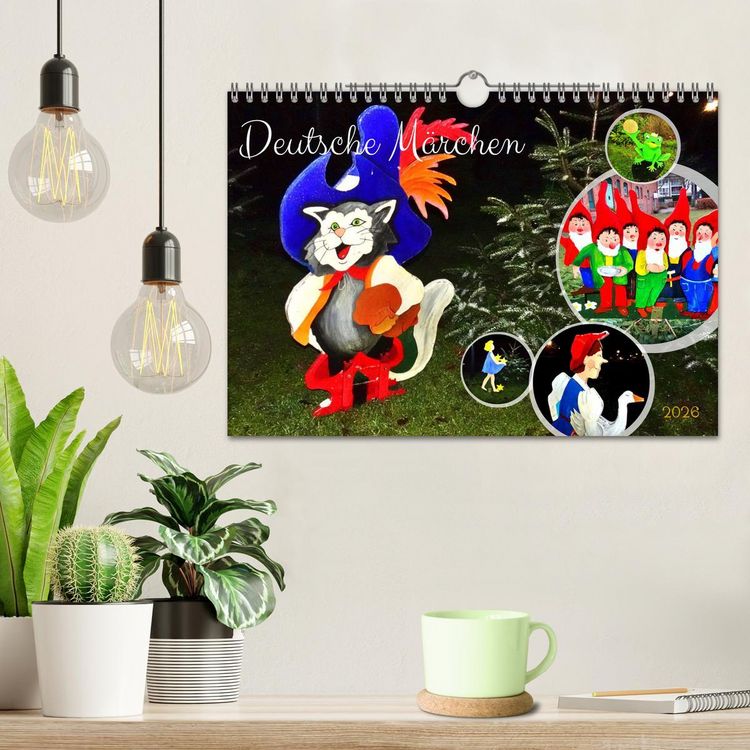 Produktbild: Deutsche M&auml;rchen (Wandkalender 2026 DIN A4 quer), CALVENDO Monatskalender