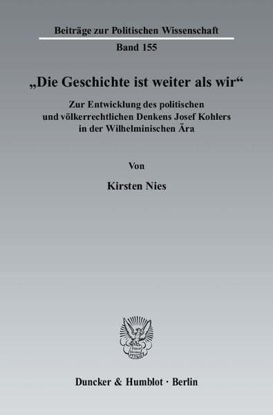 Produktbild: "Die Geschichte ist weiter als wir".
