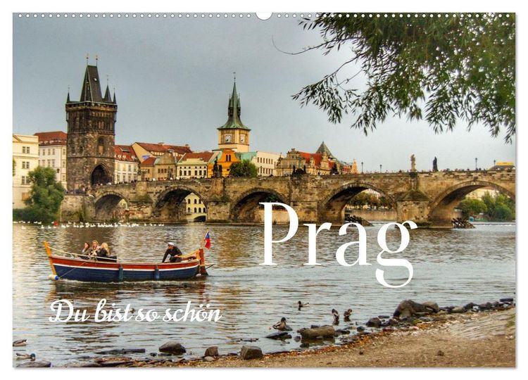 Produktbild: Prag. Du bist so sch&ouml;n (Wandkalender 2027 DIN A2 quer), CALVENDO Monatskalender