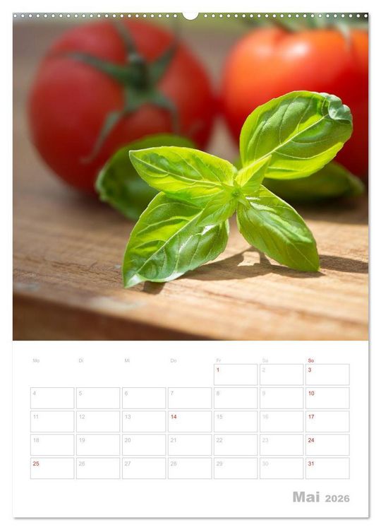 Produktbild: Guten Appetit / ein K&uuml;chen - Terminplaner (Wandkalender 2026 DIN A2 hoch), CALVENDO Monatskalender