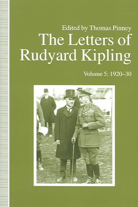 Produktbild: The Letters of Rudyard Kipling V5 1920-30