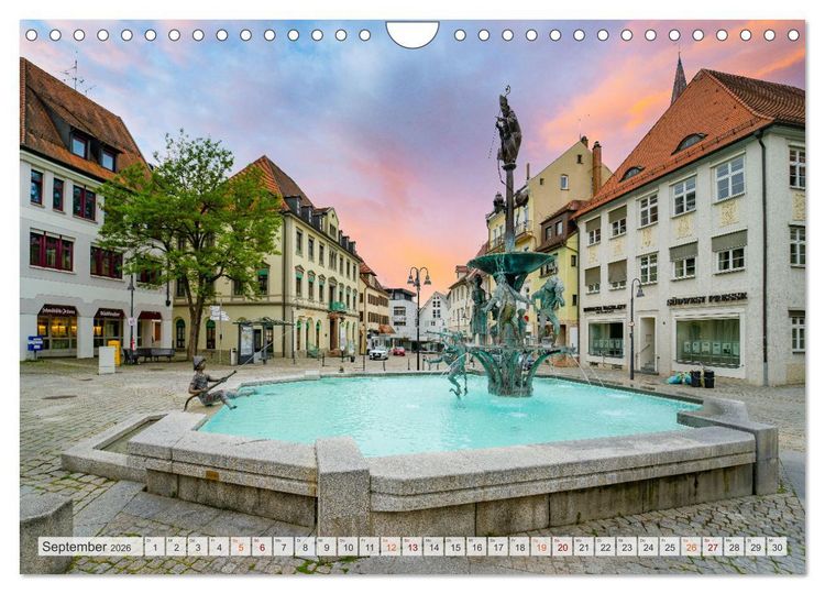 Produktbild: Ehingen Impressionen (Wandkalender 2026 DIN A4 quer), CALVENDO Monatskalender