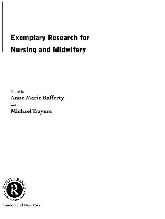 Produktbild: Exemplary Research For Nursing And Midwifery