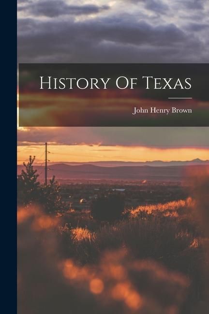 Produktbild: History Of Texas
