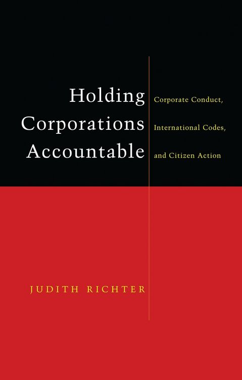 Produktbild: Richter, J: Holding Corporations Accountable