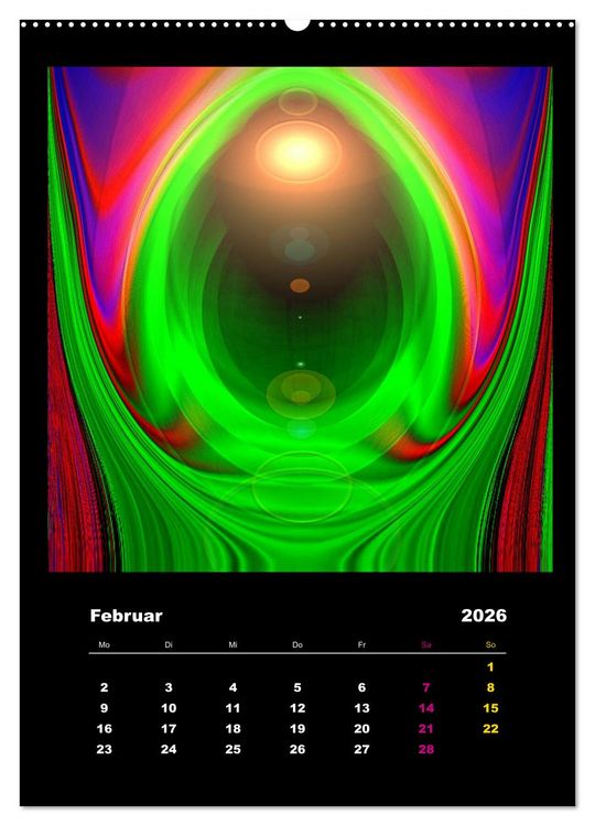 Produktbild: Licht-Portale (Wandkalender 2026 DIN A2 hoch), CALVENDO Monatskalender